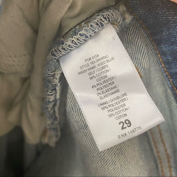 Re/Done High Rise Ankle Crop Jeans - Picture 7 of 13